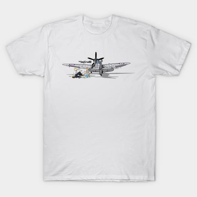 The Dogs of War: Spitfire T-Shirt by Siegeworks